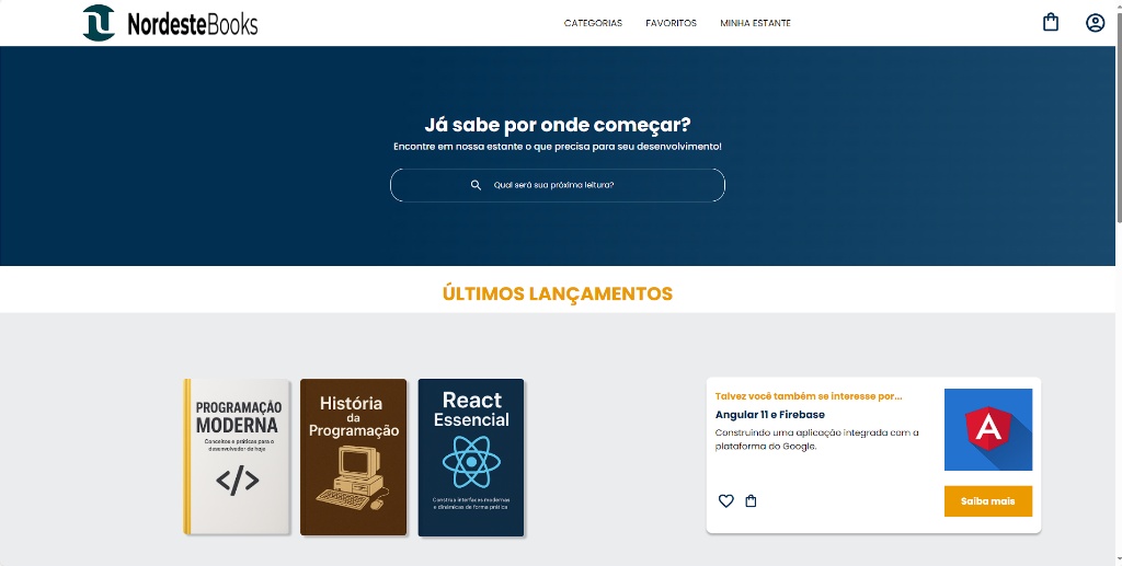 foto do projeto livraria