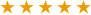 estrelas de aprovação